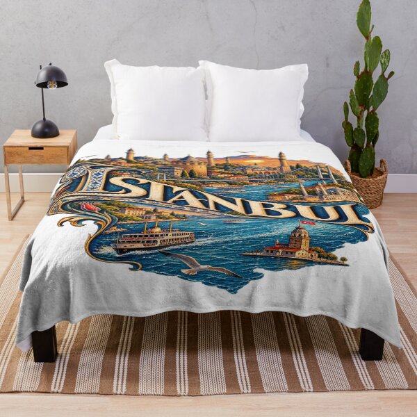 Item preview, Istanbul Bosphorus City Art Illustration designed and sold by GraffiCity.