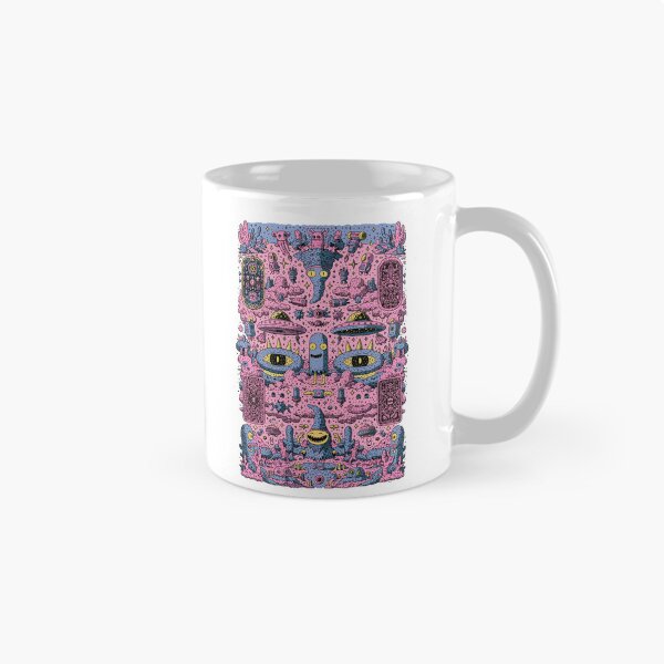 Item preview, Maximalist Psychedelic Alien World Illustration designed and sold by Romgora.