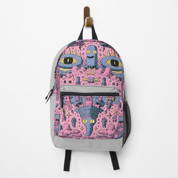 Item preview, Maximalist Psychedelic Alien World Illustration designed and sold by Romgora.