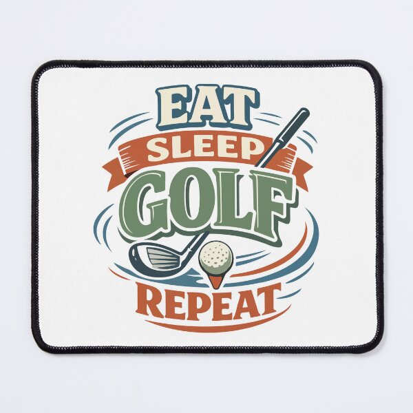 Item preview, Eat Sleep Golf Repeat Funny Dad – Father’s Day Gift designed and sold by stylishdzign.