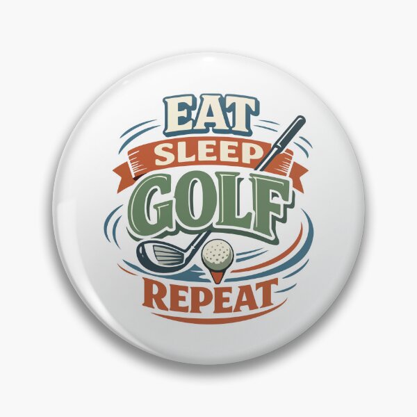 Item preview, Eat Sleep Golf Repeat Funny Dad – Father’s Day Gift designed and sold by stylishdzign.