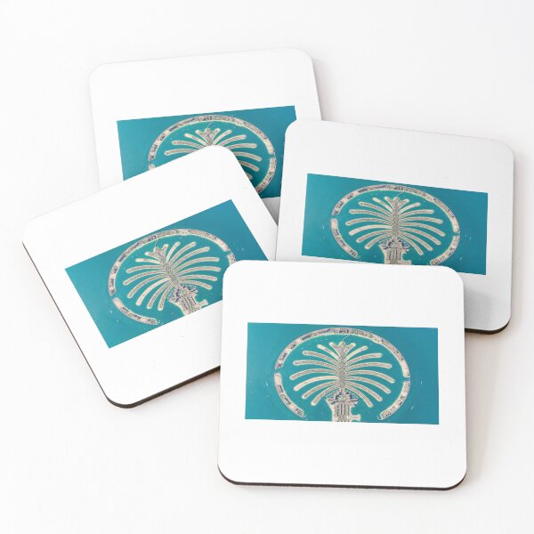 Item preview, Palm Jumeirah Complete Island - Premium Canvas Print designed and sold by MiniBuildPrints.