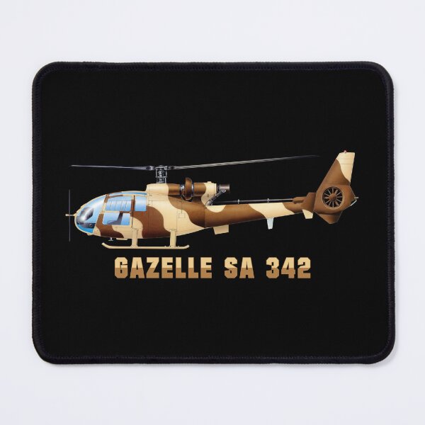 Item preview, Gazelle SA 342 Helicopter Color Diagram designed and sold by MilitaryMart.