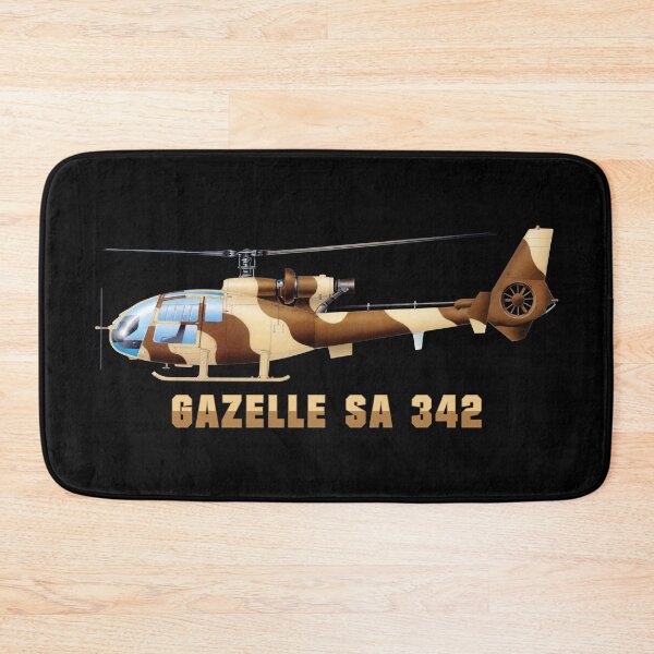 Item preview, Gazelle SA 342 Helicopter Color Diagram designed and sold by MilitaryMart.