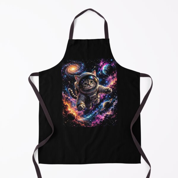 Item preview, Cosmic Cat Astronaut Galaxy Adventure | Colorful Space Fantasy Art designed and sold by SOUFIANE1991.