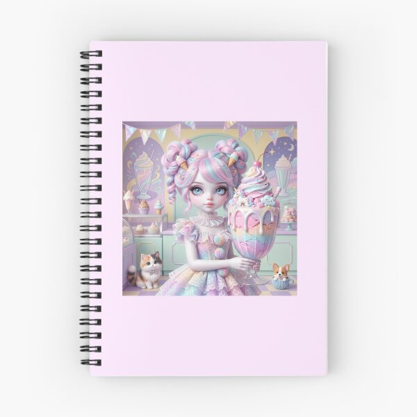 Item preview, Pastel doll milkshake sweetshop animals. designed and sold by JoyNest = "The nest of joy".
