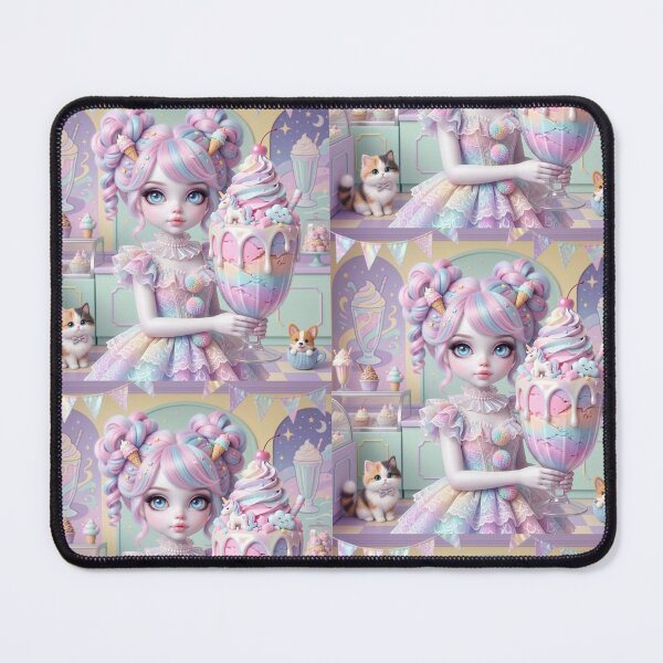 Item preview, Pastel doll milkshake sweetshop animals. designed and sold by JoyNest = "The nest of joy".