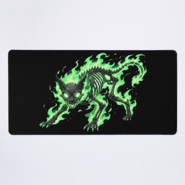 Item preview, Undead Hellfire Cat designed and sold by Villain Vault.