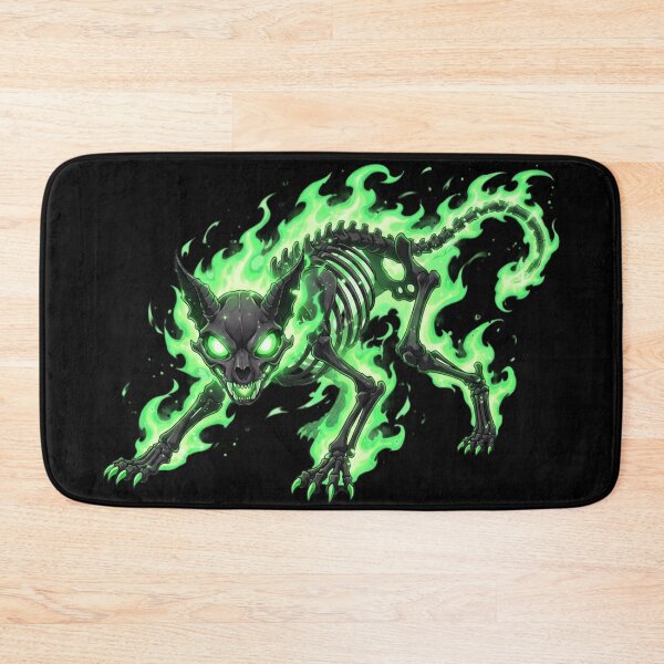 Item preview, Undead Hellfire Cat designed and sold by Villain Vault.