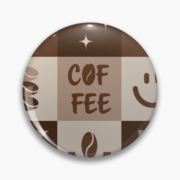 Item preview, Coffee Geometric Square Pattern designed and sold by IrynaAlex.