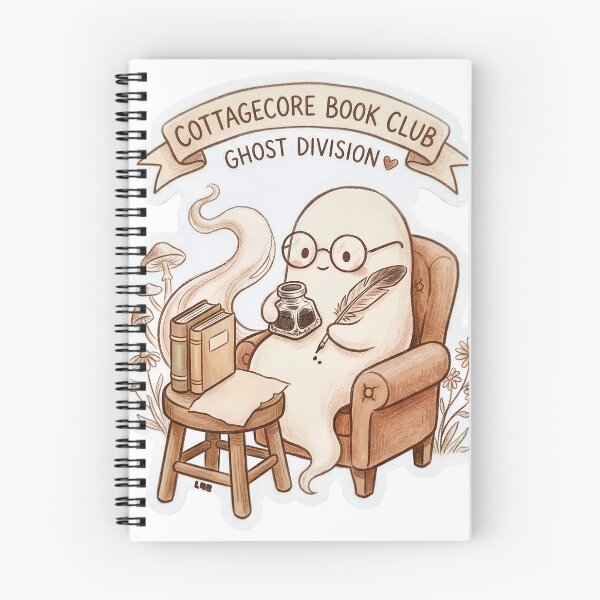 Item preview, Cottagecore Book Club Ghost Division designed and sold by L98-Studio.
