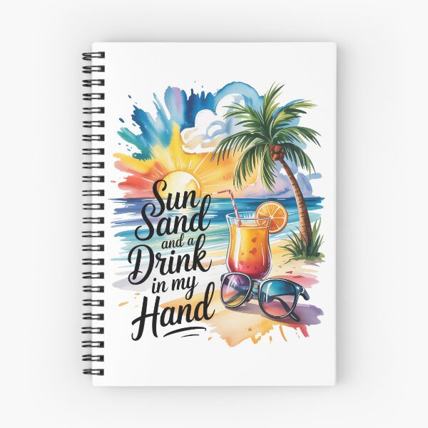 Item preview, Sun Sand and a Drink in my Hand designed and sold by jkrphoto.