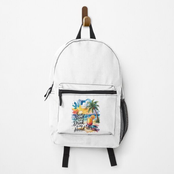 Item preview, Sun Sand and a Drink in my Hand designed and sold by jkrphoto.