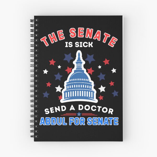 Item preview, The Senate is sick,send a doctor,Abdul for senate  designed and sold by BARKAcreations.