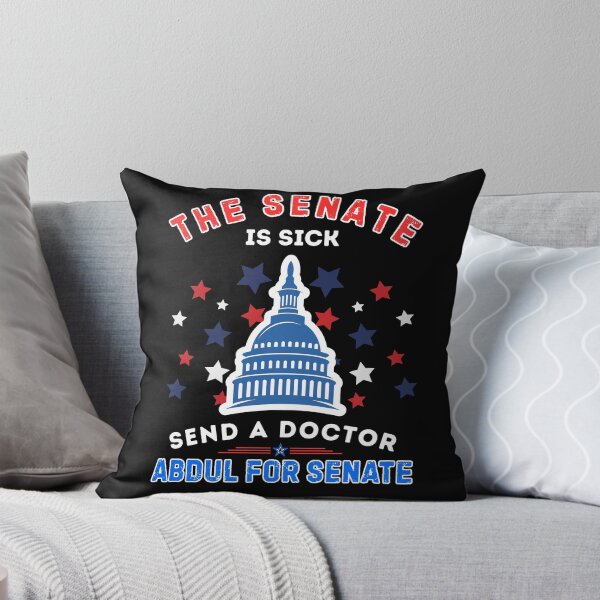 Item preview, The Senate is sick,send a doctor,Abdul for senate  designed and sold by BARKAcreations.