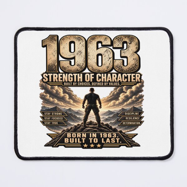 Item preview, Born in 1963 Strength of Character designed and sold by JMDG Studio.