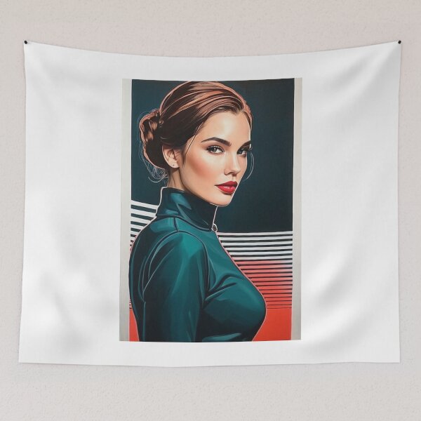 Item preview, Art - Sophisticated Woman, Glamorous Magazine Aesthetic designed and sold by AnimeShin.