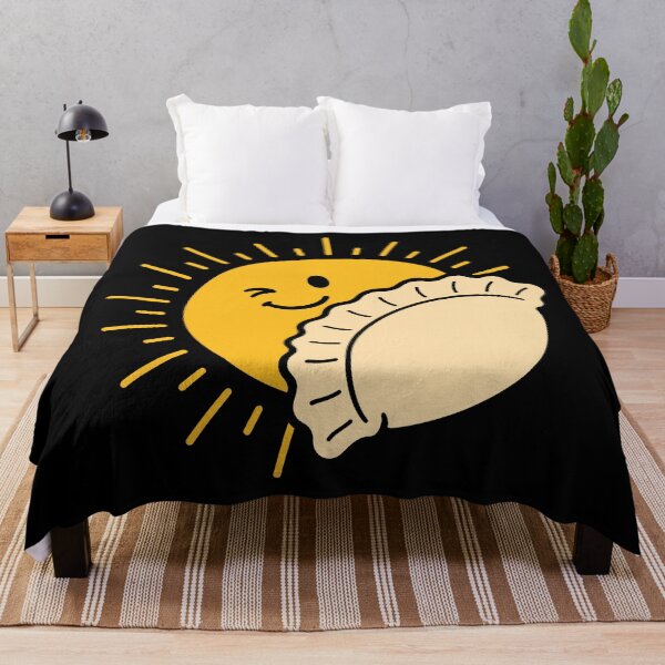 Item preview, Dumpling Solar Eclipse Funny Food Space Pun Illustration designed and sold by NaturEdeN.