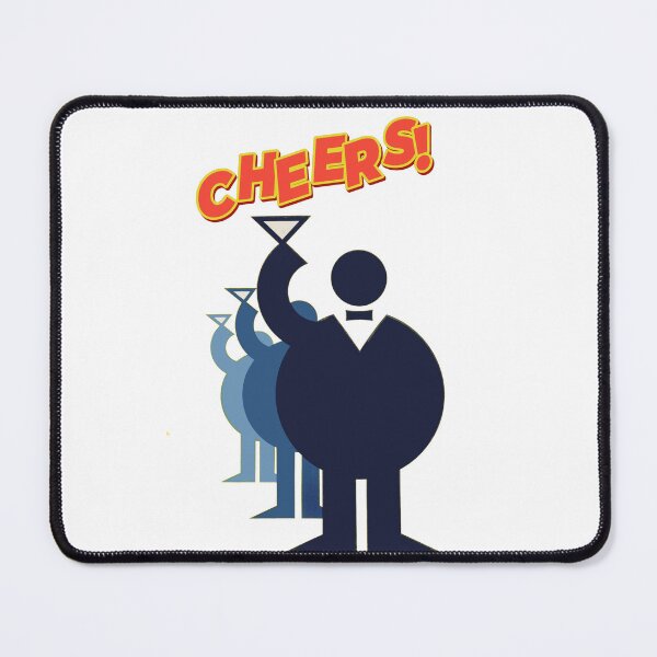 Item preview, Bartender Wall Art, Vintage Bar Illustration, Cheers Drinking Poster, Home Bar Decor designed and sold by RickE.