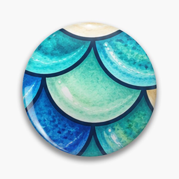Item preview, Ocean Aqua Scales designed and sold by annenambiro.