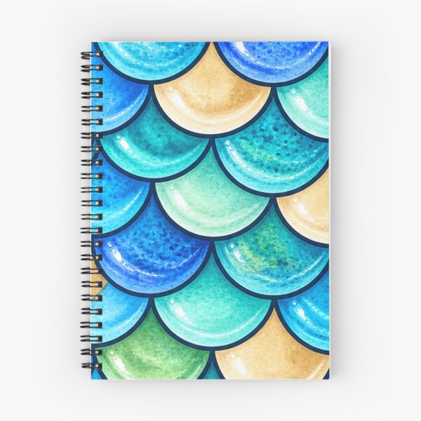 Item preview, Ocean Aqua Scales designed and sold by annenambiro.