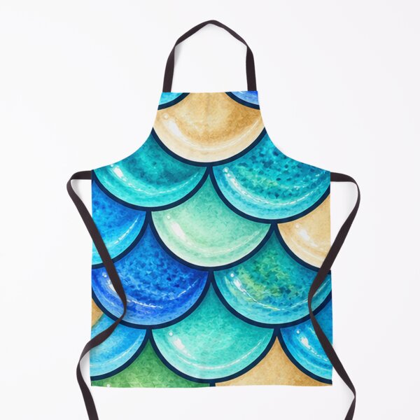 Item preview, Ocean Aqua Scales designed and sold by annenambiro.