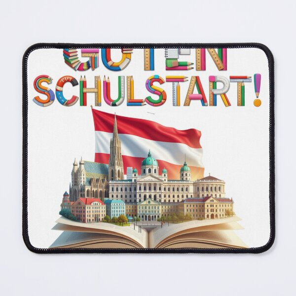Item preview, Austria School Start Vienna Travel Sticker designed and sold by Imaginarium of Chaos falcon88 .