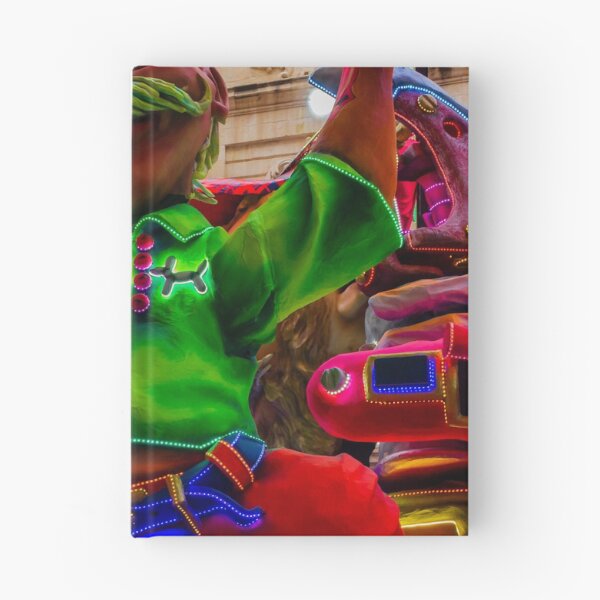 Item preview, Colorful Carnival Parade Float With Giant Puppet Figure and Neon Lights at Street Festival designed and sold by Nmallia.