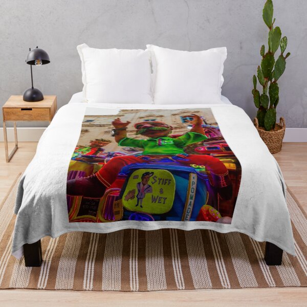 Item preview, Colorful Carnival Parade Float With Giant Puppet Figure and Neon Lights at Street Festival designed and sold by Nmallia.