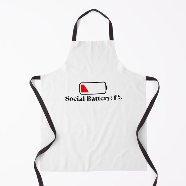 Item preview, Social Battery 1 Percent | Cute Introvert Low Energy designed and sold by Nikola Dio.