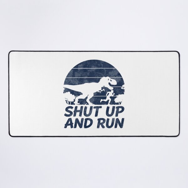 Item preview, Shut Up And Run - Funny Marathon Athlete designed and sold by gunaone-design.
