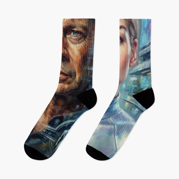 Item preview, Surrogates Sci-Fi Action Fine Art Tribute designed and sold by Art's Diner.