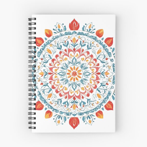 Item preview, Tulip Folk Embroidery Mandala Clipart Collection 18 designed and sold by PlayPlearnZone.