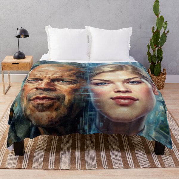 Item preview, Surrogates Sci-Fi Action Fine Art Tribute designed and sold by Art's Diner.
