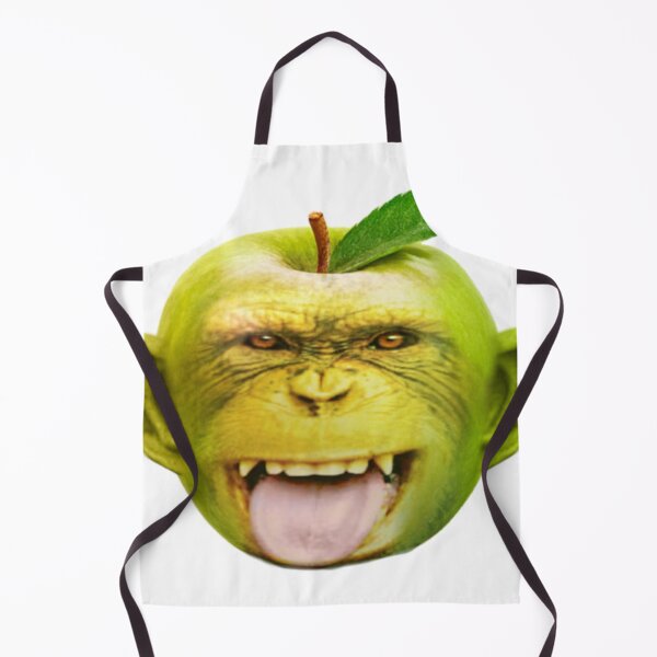 Item preview, Green Apple Chimp designed and sold by ProducePrimates.