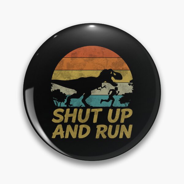 Item preview, Shut Up And Run - Funny Workout Sayings designed and sold by gunaone-design.