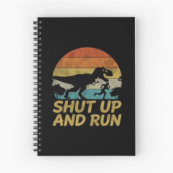 Item preview, Shut Up And Run - Funny Workout Sayings designed and sold by gunaone-design.