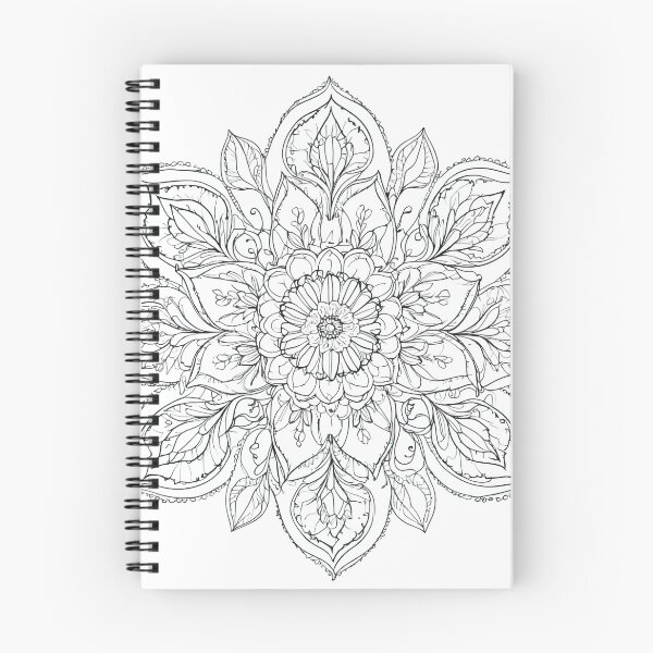 Item preview, Tulip Folk Embroidery Mandala Clipart Collection 17 designed and sold by PlayPlearnZone.