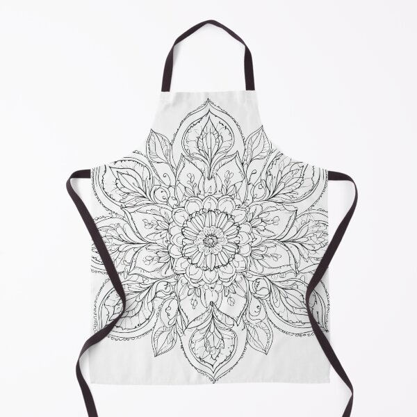 Item preview, Tulip Folk Embroidery Mandala Clipart Collection 17 designed and sold by PlayPlearnZone.