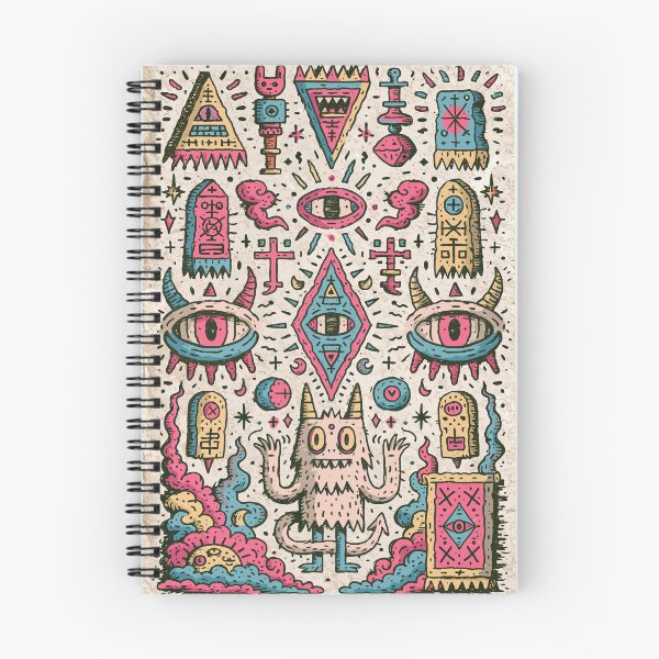 Item preview, Vibrant Maximalist Mythic Eye Doodle designed and sold by Romgora.