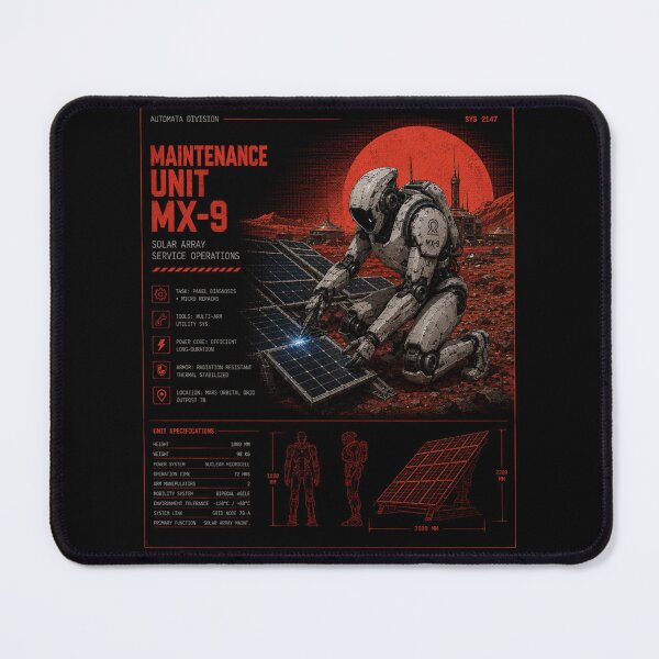 Item preview, YR2147 – Futuristic Robots & Space Exploration designed and sold by TEEJAMBOREE.