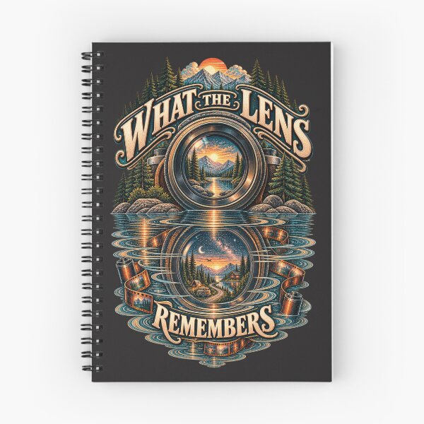 Item preview, What the Lens Remembers – Analog Photography Reflection designed and sold by Golden Era Studio.