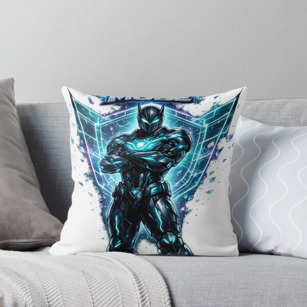 Item preview, Hero Mode Futuristic Warrior Blue Energy Inspirational Design designed and sold by irfanshikh.
