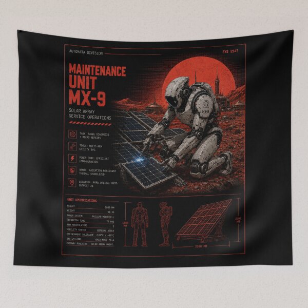 Item preview, YR2147 – Futuristic Robots & Space Exploration designed and sold by TEEJAMBOREE.