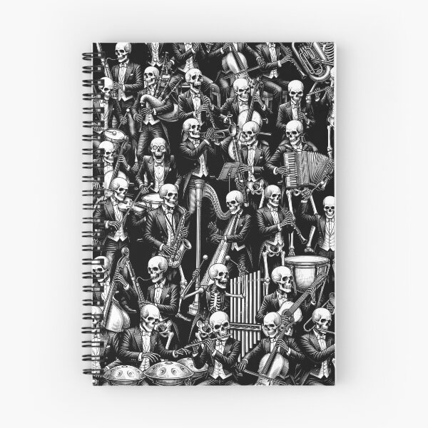 Item preview, Classical Music Orchestra Funny Halloween Skeleton Concert designed and sold by GrandeDuc.