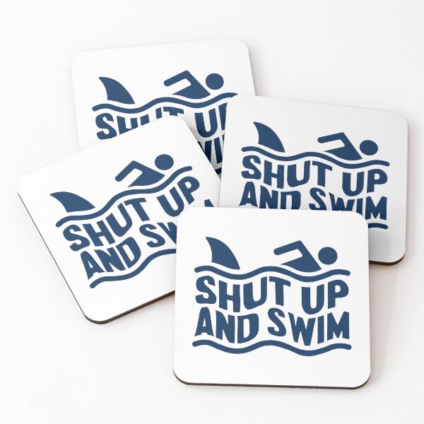 Item preview, Shut Up And Swim designed and sold by gunaone-design.