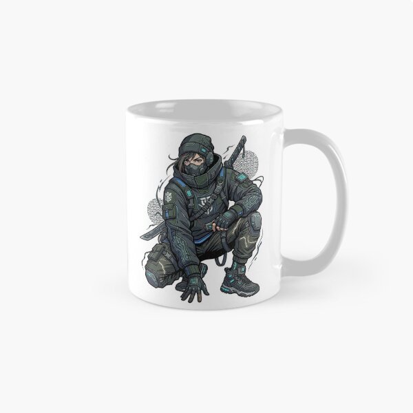 Item preview, Cyber Ninja Urban Warrior Futuristic Tactical Anime designed and sold by cannsuh.