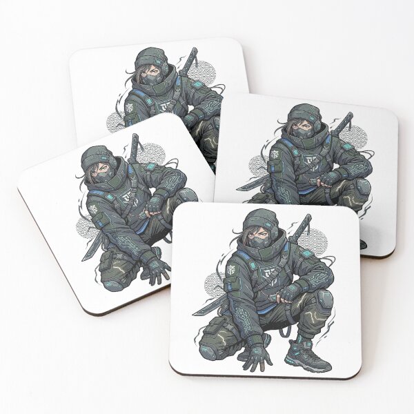 Item preview, Cyber Ninja Urban Warrior Futuristic Tactical Anime designed and sold by cannsuh.