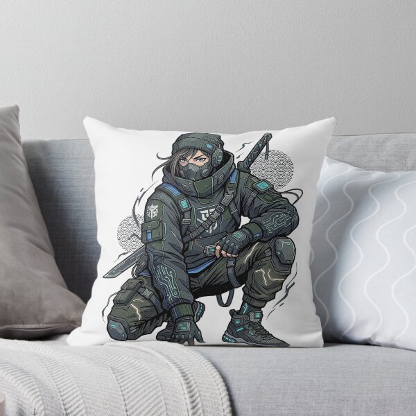 Item preview, Cyber Ninja Urban Warrior Futuristic Tactical Anime designed and sold by cannsuh.