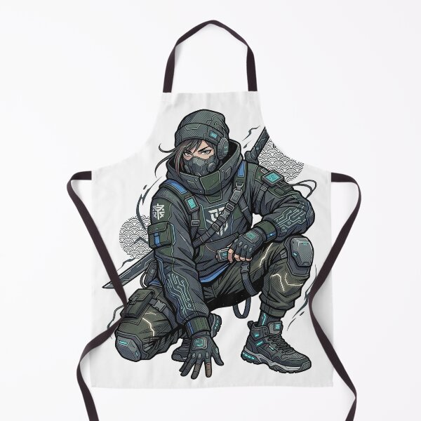 Item preview, Cyber Ninja Urban Warrior Futuristic Tactical Anime designed and sold by cannsuh.
